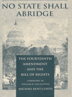 cover image of No State Shall Abridge